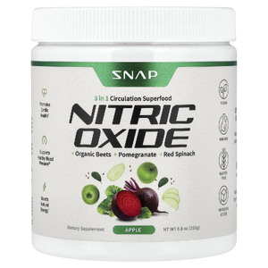 Snap Supplements, оксид азота, со вкусом яблока, 250 г (8,8 унции)