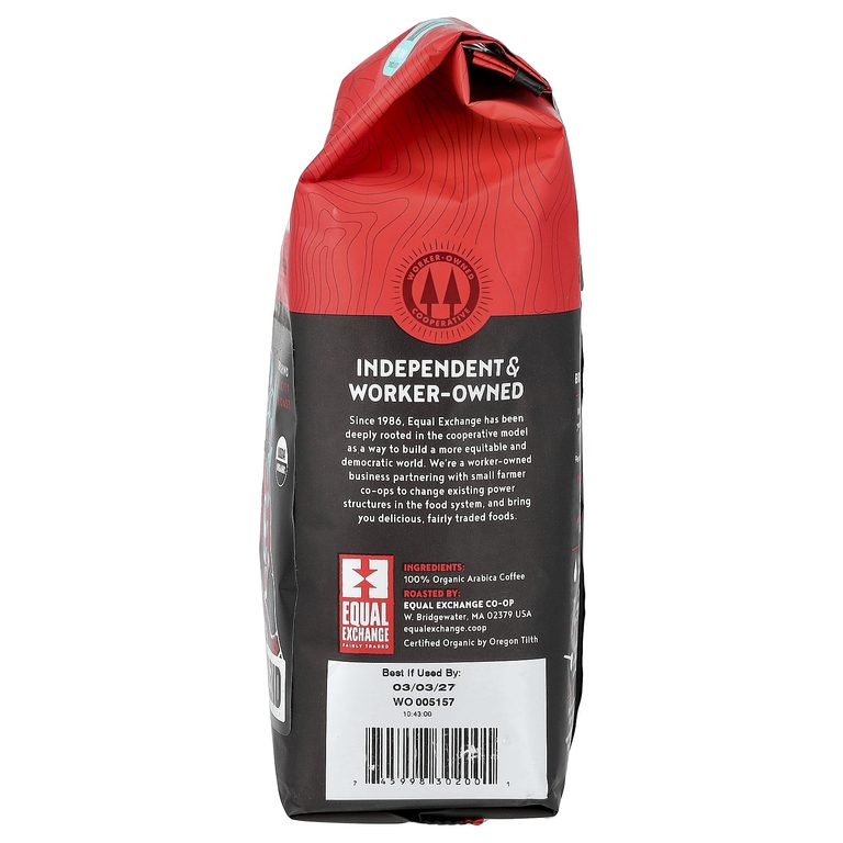 Equal Exchange, Organic Sisters' Blend, Drip Grind, полная городская обжарка, 454 г (16 унций) (Товар снят с продажи) 