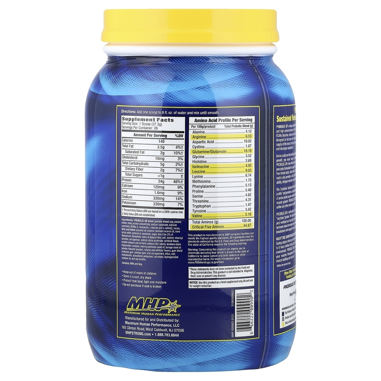 MHP, Probolic-SR, с шоколадным вкусом, 969,8 г (2,14 фунта) (Товар снят с продажи) 