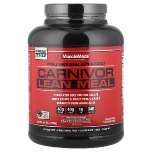 MuscleMeds, Carnivor™ Lean Meal, со вкусом шоколадной помадки, 1948 г (4,29 фунта)