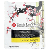 Uncle Lee's Tea, органический бамбуковый чай, лимон и имбирь, без кофеина, 18 чайных пакетиков, 28,8 г (1,02 унции)