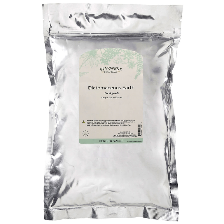 Starwest Botanicals, Диатомит, 1 фунт (453,6 г)