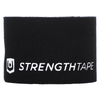 Strengthtape, кинезиологический тейп, черный, 20 отрезанных полосок