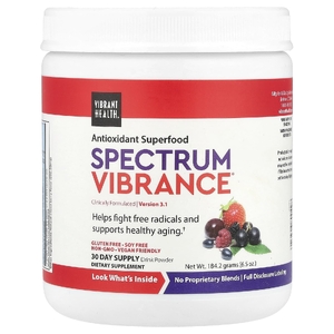 Vibrant Health, антиоксидантный комплекс, версия 3.1, ягодное ассорти, 184,2 г (6,5 унции)