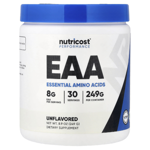 Nutricost, Performance, EAA, без добавок, 249 г (8,9 унции)