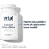 Vital Nutrients, Цитрат кальция и малат, 300 мг, 100 веганских капсул (150 мг в каждой капсуле)
