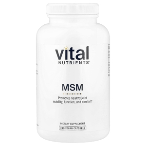 Vital Nutrients, МСМ, 1000 мг, 240 веганских капсул (Товар снят с продажи) 