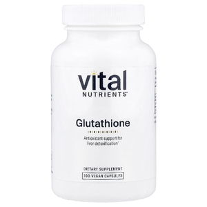 Vital Nutrients, Глутатион`` 100 веганских капсул