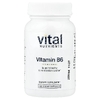 Vital Nutrients, Витамин B6, 100 веганских капсул (100 мг на капсулу)
