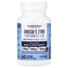 OceanBlue, Professional, Omega-3 2100® с витаминами K2 и D3, апельсин, 60 капсул