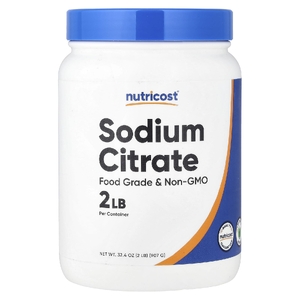 Nutricost, цитрат натрия, 907 г (32,4 унции)