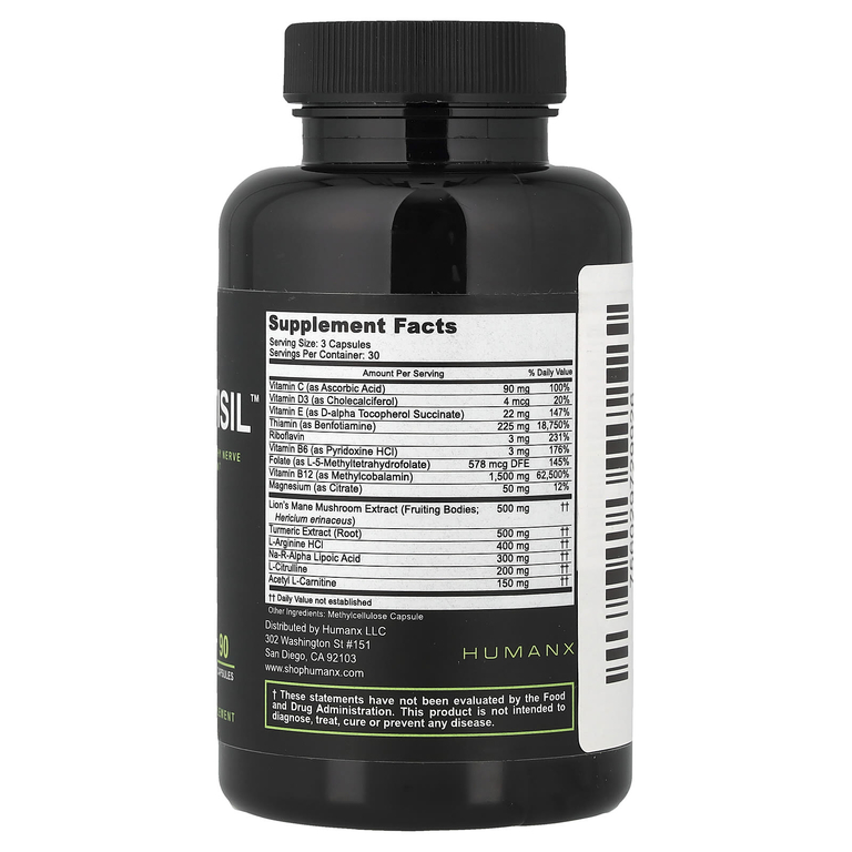 Humanx, Sciatisil™, 90 капсул (Товар снят с продажи) 