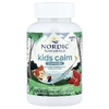 Nordic Naturals, Kids Calm, жевательные таблетки, для детей от 3 лет, со вкусом клубники и арбуза, 60 жевательных таблеток