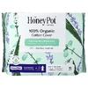 The Honey Pot Company, ночные прокладки с крылышками из 100% органического хлопка, плотные, 16 шт.