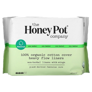 The Honey Pot Company, плотные прокладки из 100% органического хлопка, 20 шт. (Товар снят с продажи) 