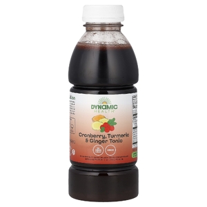 Dynamic Health, клюква, куркума и имбирь, тоник, 473 мл (16 жидк. унций)