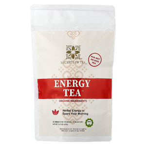 Secrets of Tea, Organic Energy Tea™, 20 неотбеленных чайных пакетиков, 41 г (1,47 унции) (Товар снят с продажи) 