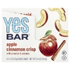 Yes Bar, батончик-снек, хрустящее яблоко и корица, с миндалем и грецкими орехами, 6 батончиков по 40 г (1,4 унции)