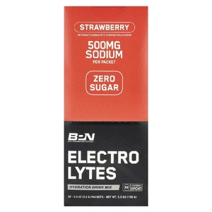 BPN, Electrolytes, смесь для гидратирующих напитков, клубника, 30 пакетиков по 5,2 г (0,2 унции)
