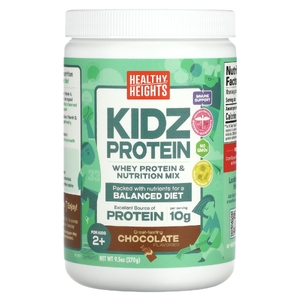 Healthy Heights, Kidz Protein, протеин для детей от 2 лет, со вкусом шоколада, 270 г (9,5 унции) (Товар снят с продажи) 