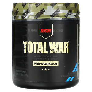 Redcon1, Total War®, предтренировочный комплекс, со вкусом голубого лимонада, 441 г (15,56 унции)