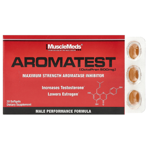 MuscleMeds, Aromatest, 500 мг, 30 капсул