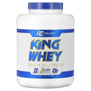 Ronnie Coleman, Signature Series, King Whey, сывороточный протеин, с ванильной глазурью, 2,3 кг (5 фунтов) (Товар снят с продажи) 