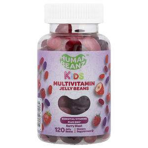 Human Beanz, мультивитаминные мармеладки для детей, со вкусом ягод, 120 мармеладок