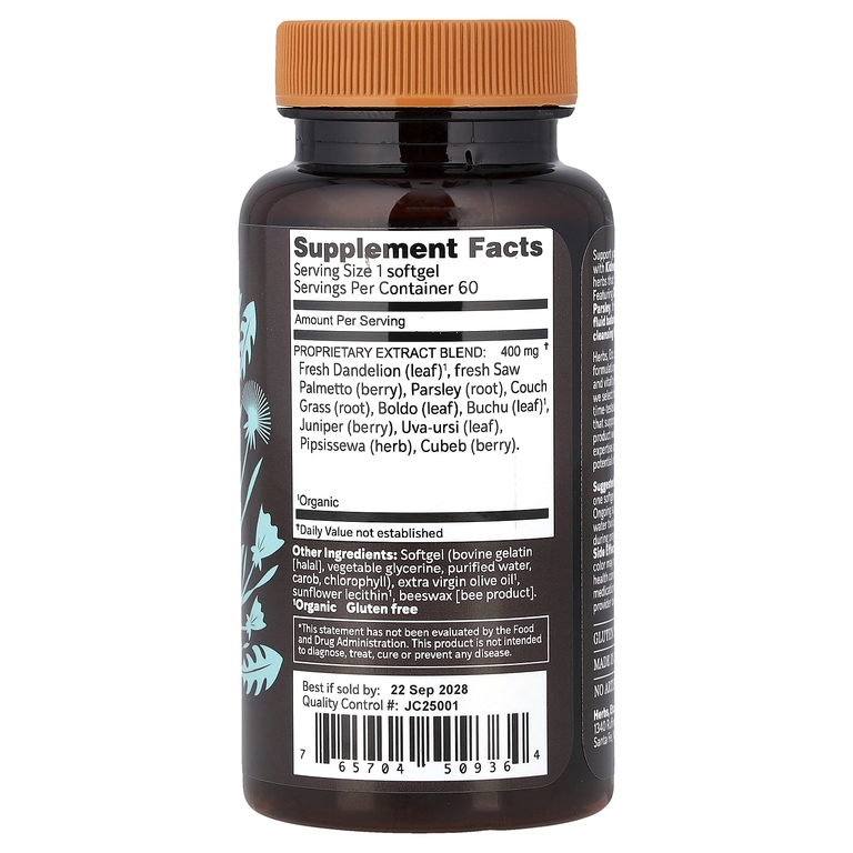 Herbs Etc., Kidney Tonic™, 60 капсул