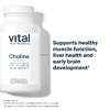 Vital Nutrients, холин, 120 веганских капсул (275 мг в 1 капсуле)