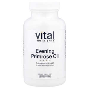 Vital Nutrients, масло первоцвета вечернего, 250 капсул