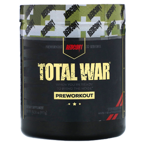 Redcon1, Total War®, предтренировочный комплекс, со вкусом клубники и киви, 441 г (15,56 унции)