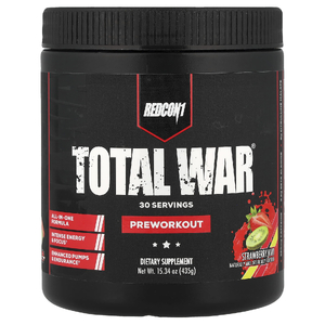Redcon1, Total War, Pre-Work, клубничный киви, 15,34 унции (435 г)