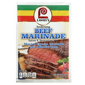 Lawry's, маринад для говядины, смесь специй и приправ, 30 г (1,06 унции) (Товар снят с продажи) 