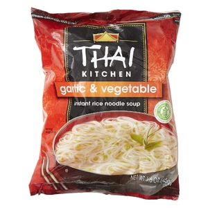 Thai Kitchen, суп с рисовой лапшой, чеснок и овощи, 45 г (1,6 унции) (Товар снят с продажи) 