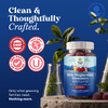 Nature's Craft, жевательные таблетки с магнием для детей, со вкусом малины, 90 жевательных таблеток