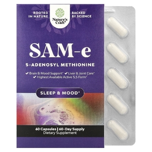 Nature's Craft, SAM-e, 200 мг, 60 капсул