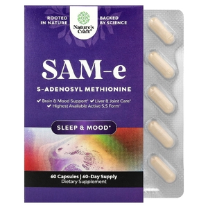 Nature's Craft, SAM-e, 60 капсул (200 мг в капсуле)