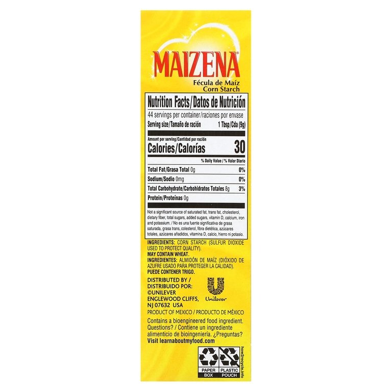 Knorr, кукурузный крахмал Maizena, 400 г (14,1 унции) (Товар снят с продажи) 