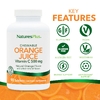 NaturesPlus, жевательный апельсиновый сок, витамин C, натуральный апельсин, 90 таблеток