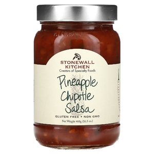 Stonewall Kitchen, ананасовая сальса и чипотле, неострая, 468 г (16,5 унции)