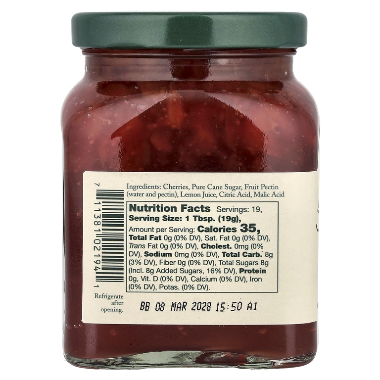 Stonewall Kitchen, джем из вишни, 354 г (12,5 унции)
