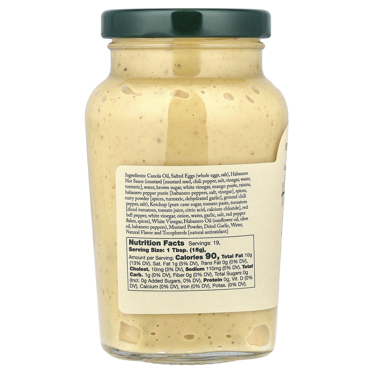 Stonewall Kitchen, хабанеро с манго, острый вкус айоли, 291 г (10,25 унции)
