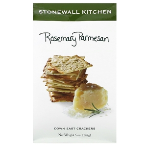 Stonewall Kitchen, Down East Crackers, розмарин и пармезан, 142 г (5 унций) (Товар снят с продажи) 