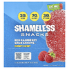 Shameless Snacks, Gummy Candy, Red Raspberry Sour Scouts®, 6 пакетиков по 50 г (1,8 унции)