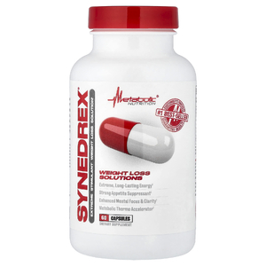 Metabolic Nutrition, Synedrex, экстремальный стимулятор для снижения веса, 60 капсул
