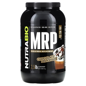 NutraBio, MRP 40:40:20, заменитель приема пищи, шоколадный коктейль, 1115 г (2,5 фунта) (Товар снят с продажи) 