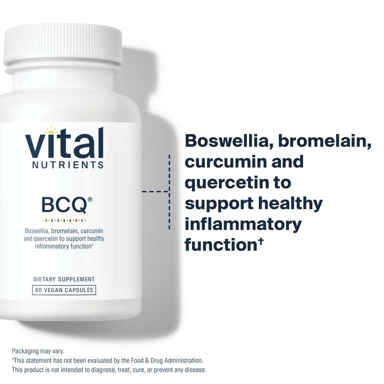 Vital Nutrients, BCQ, 60 веганских капсул