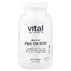 Vital Nutrients, Ultra Pure®, рыбий жир 800, лимон, 90 капсул