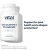 Vital Nutrients, глюкозамин и хондроитин, 120 капсул